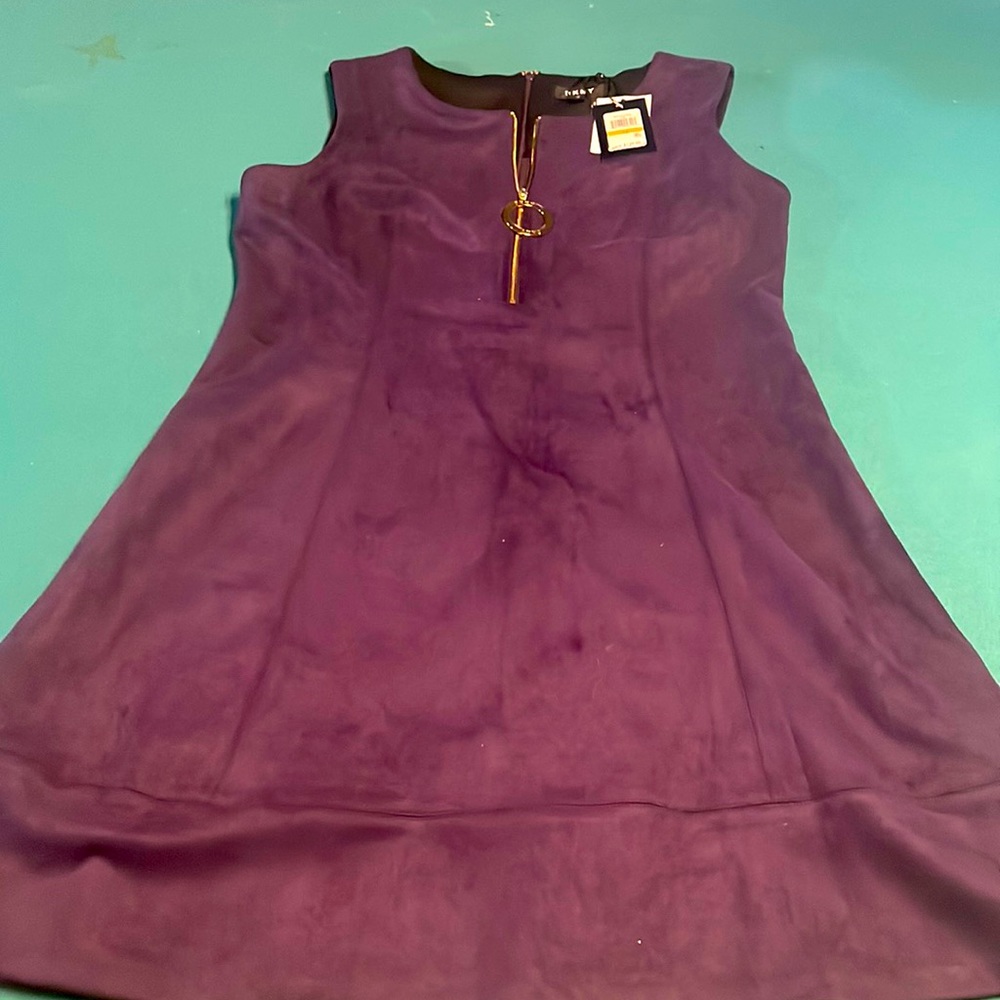 Women’s dress mid length tank top velvet eveningwear